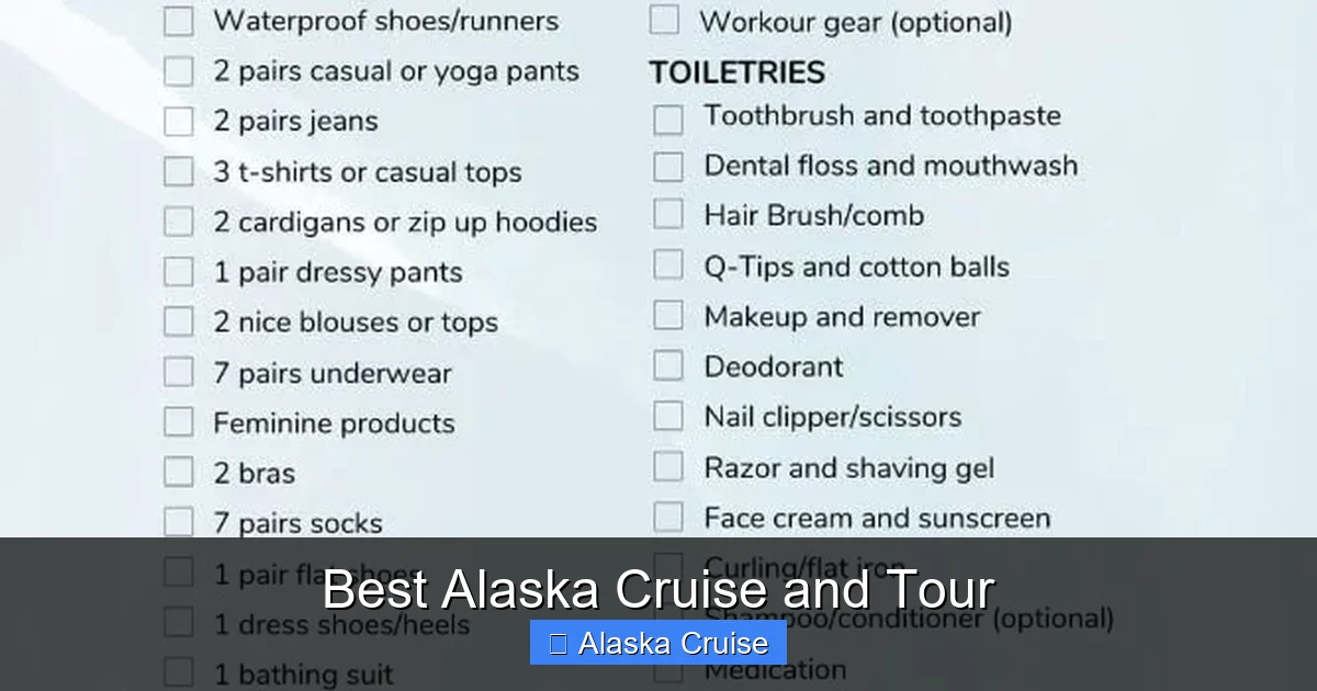 Best Alaska Cruise and Tour
