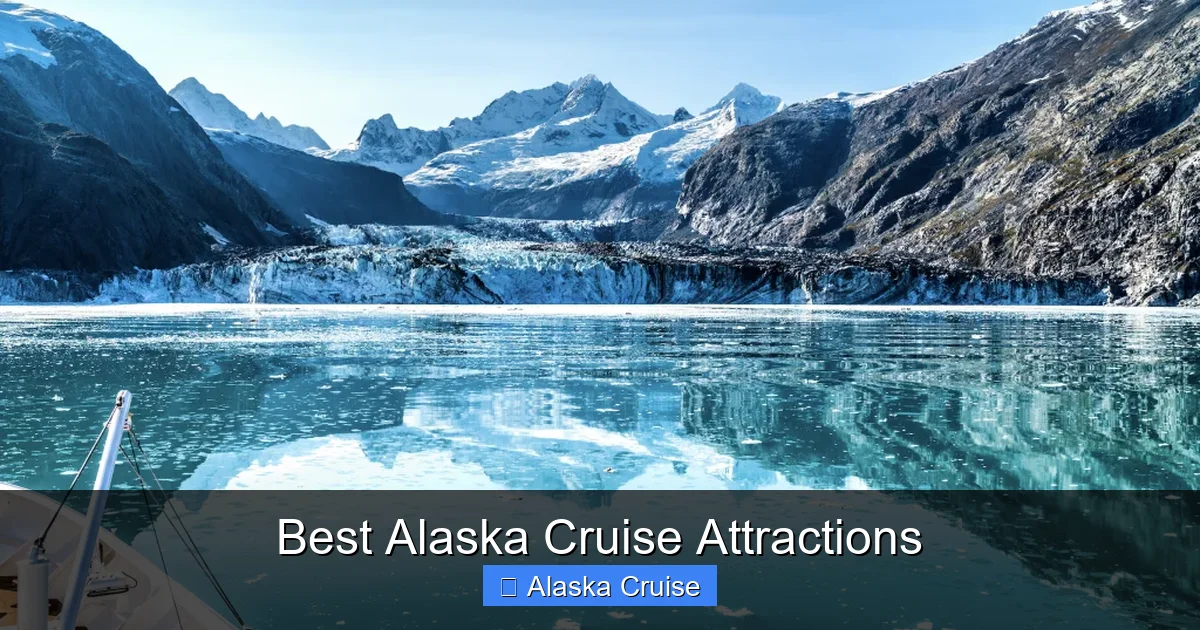 Best Alaska Cruise Attractions