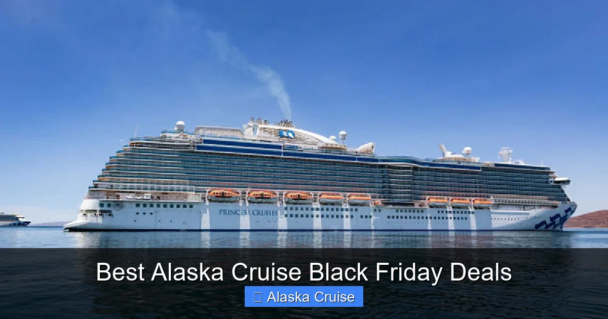 Best Alaska Cruise Black Friday Deals