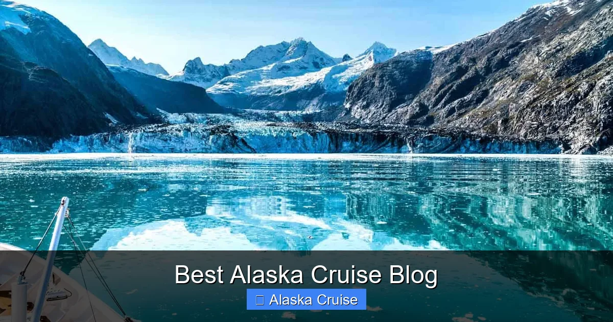 Best Alaska Cruise Blog