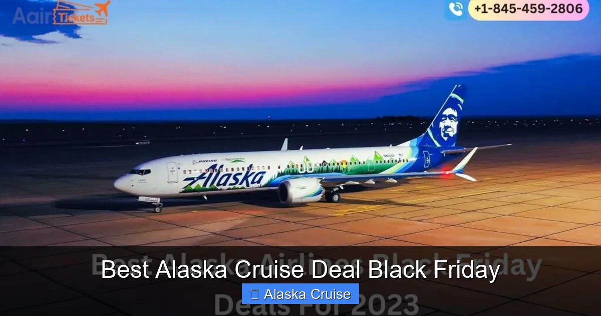 Best Alaska Cruise Deal Black Friday