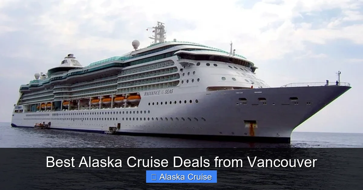 Best Alaska Cruise Deals from Vancouver