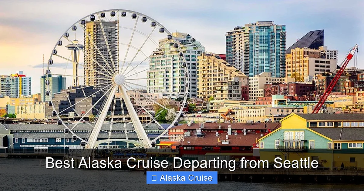 Best Alaska Cruise Departing from Seattle