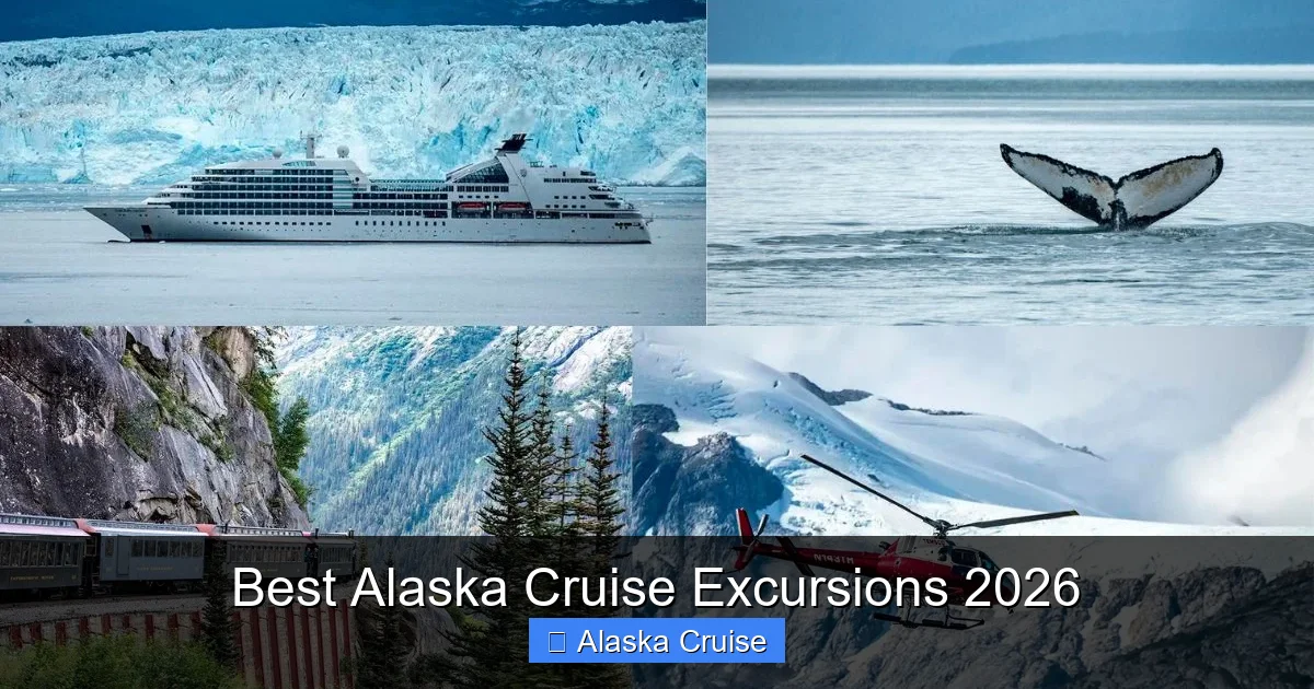 Best Alaska Cruise Excursions 2026