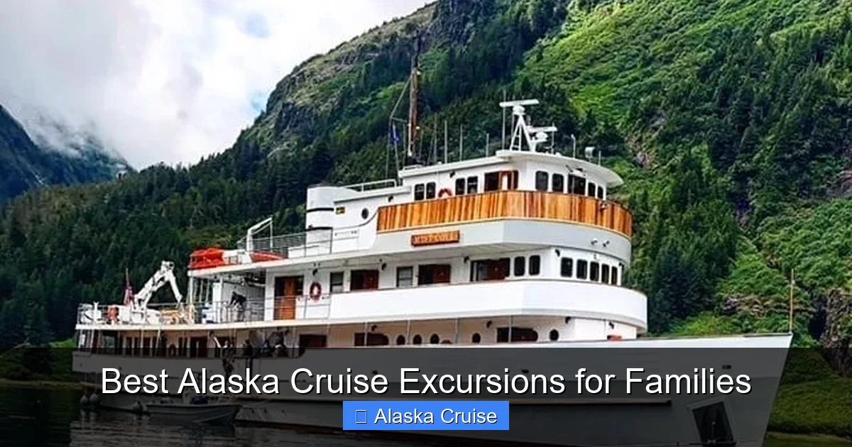 Best Alaska Cruise Excursions for Families