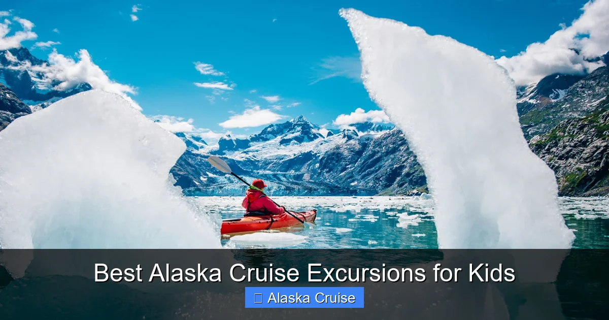 Best Alaska Cruise Excursions for Kids