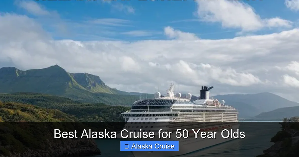 Best Alaska Cruise for 50 Year Olds