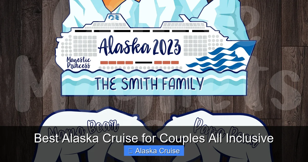 Best Alaska Cruise for Couples All Inclusive