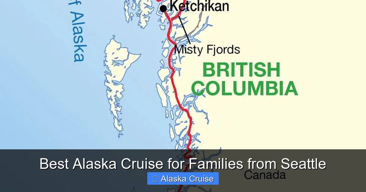 Best Alaska Cruise for Families from Seattle