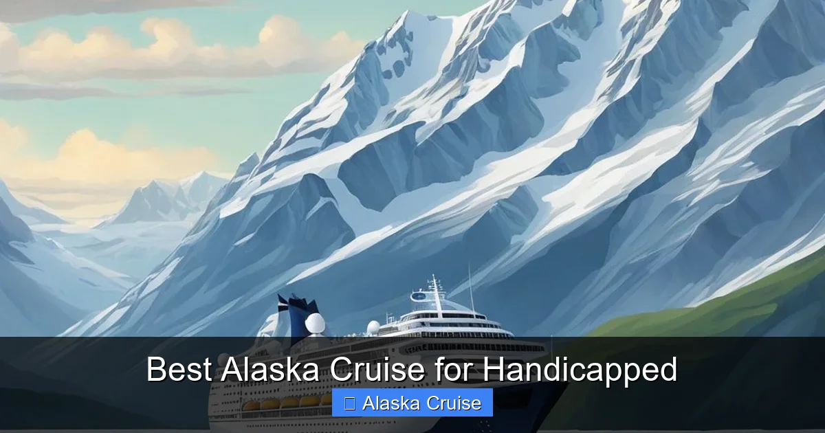Best Alaska Cruise for Handicapped