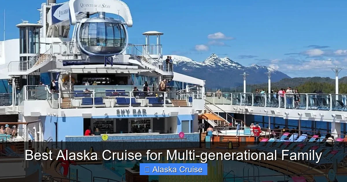 Best Alaska Cruise for Multi-generational Family