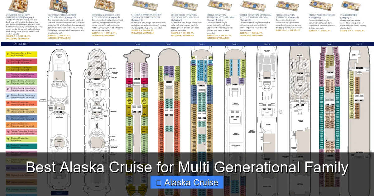 Best Alaska Cruise for Multi Generational Family