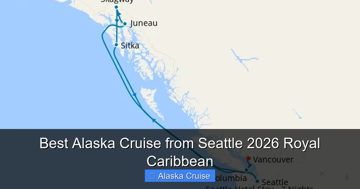 Best Alaska Cruise from Seattle 2026 Royal Caribbean