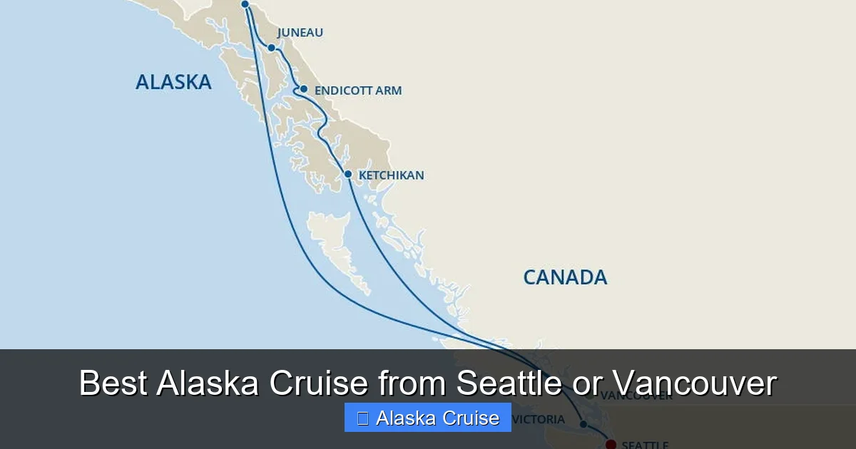 Best Alaska Cruise from Seattle or Vancouver