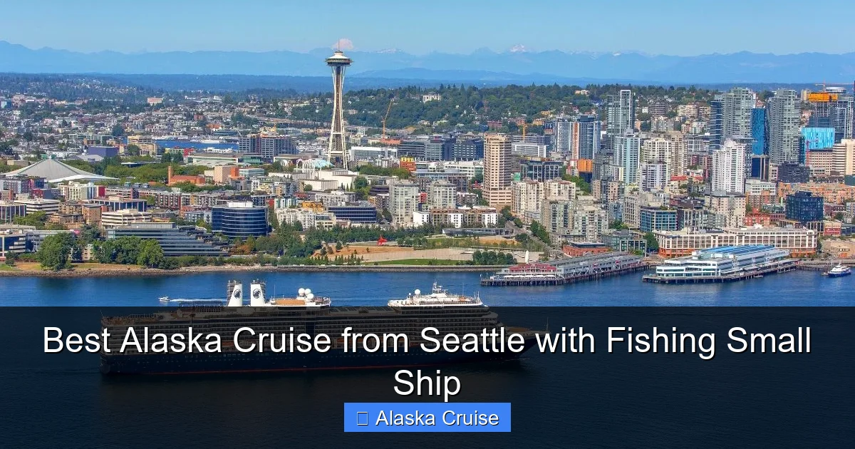 Best Alaska Cruise from Seattle with Fishing Small Ship