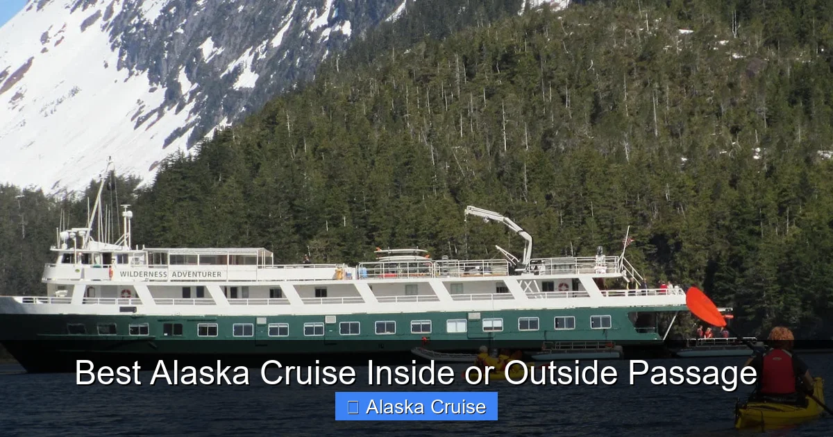 Best Alaska Cruise Inside or Outside Passage