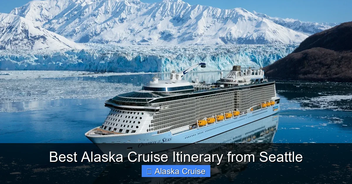 Best Alaska Cruise Itinerary from Seattle