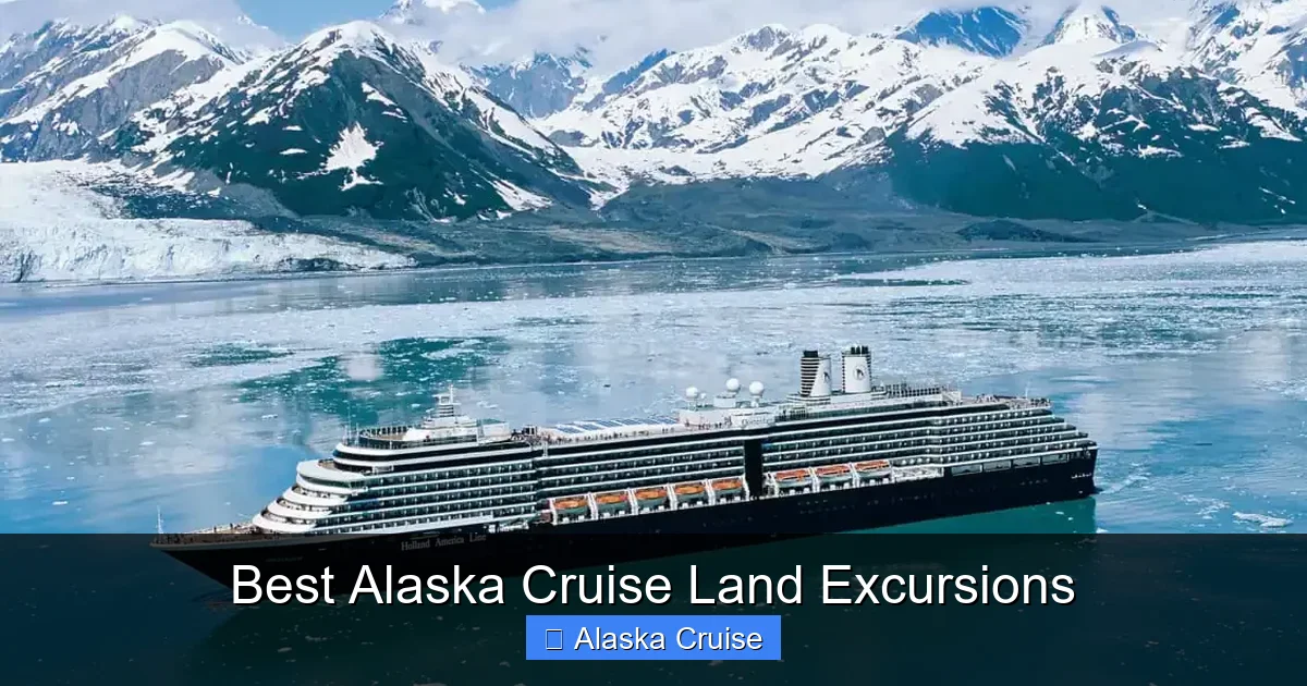Best Alaska Cruise Land Excursions