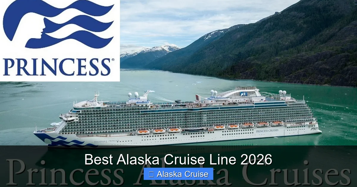 Best Alaska Cruise Line 2026