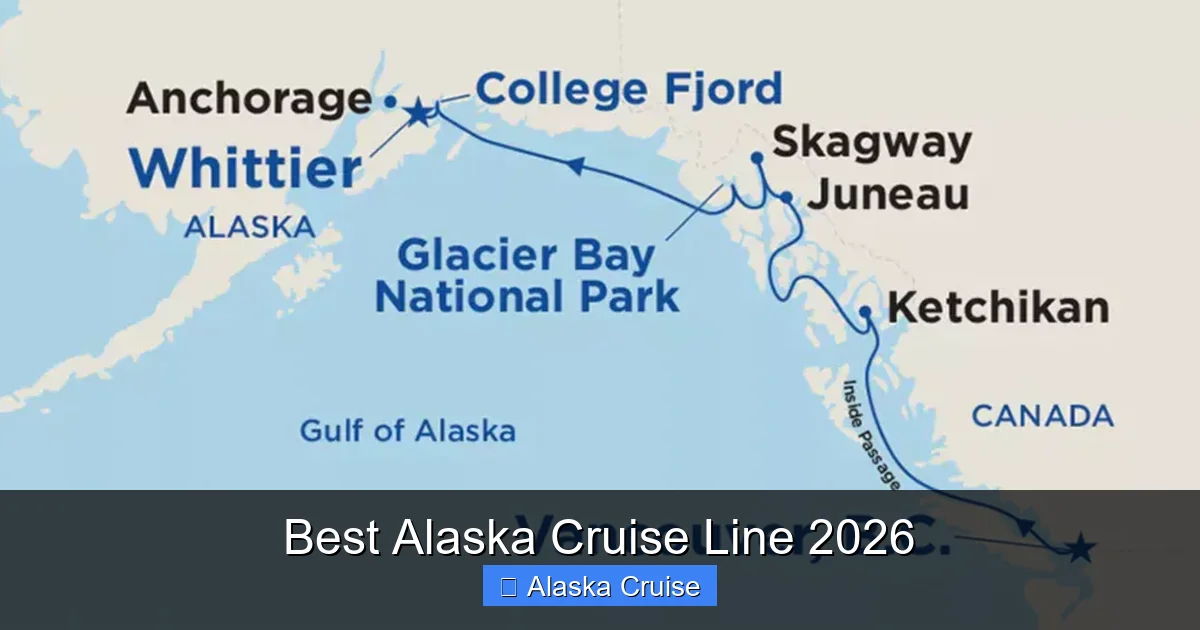 Best Alaska Cruise Line 2026