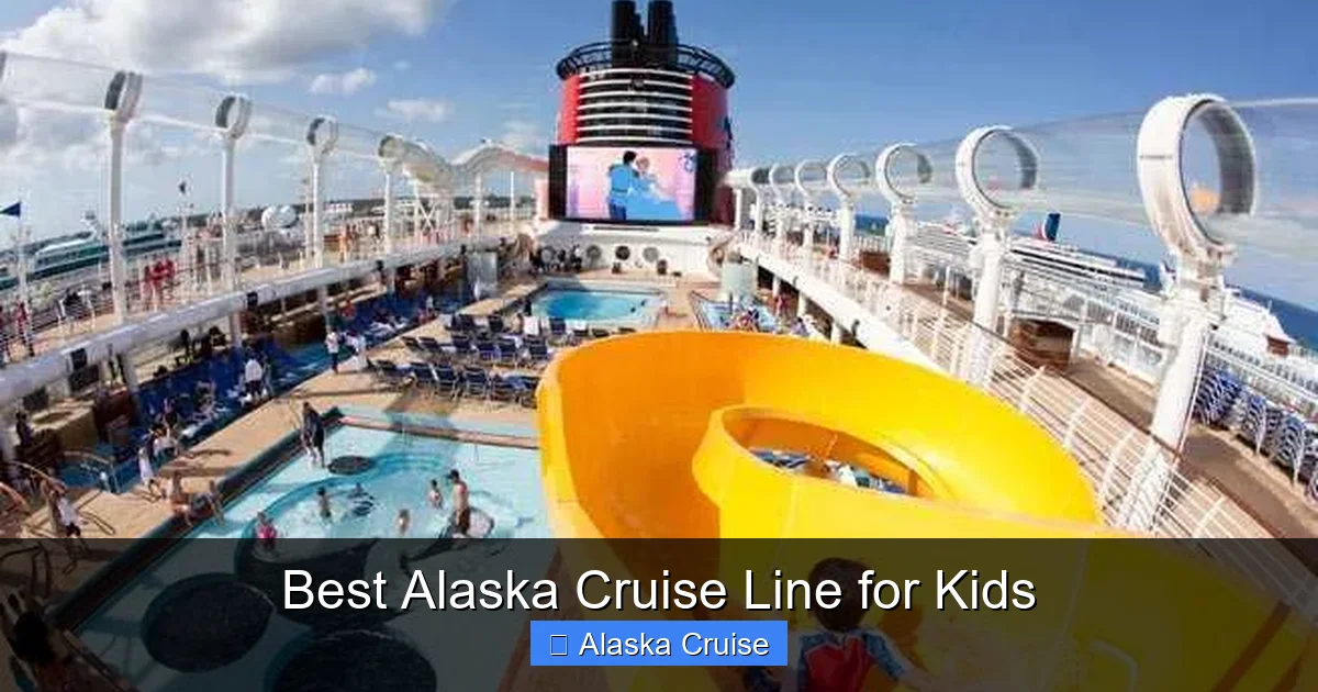 Best Alaska Cruise Line for Kids