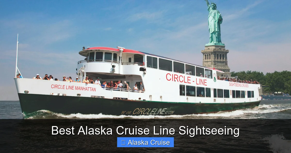 Best Alaska Cruise Line Sightseeing
