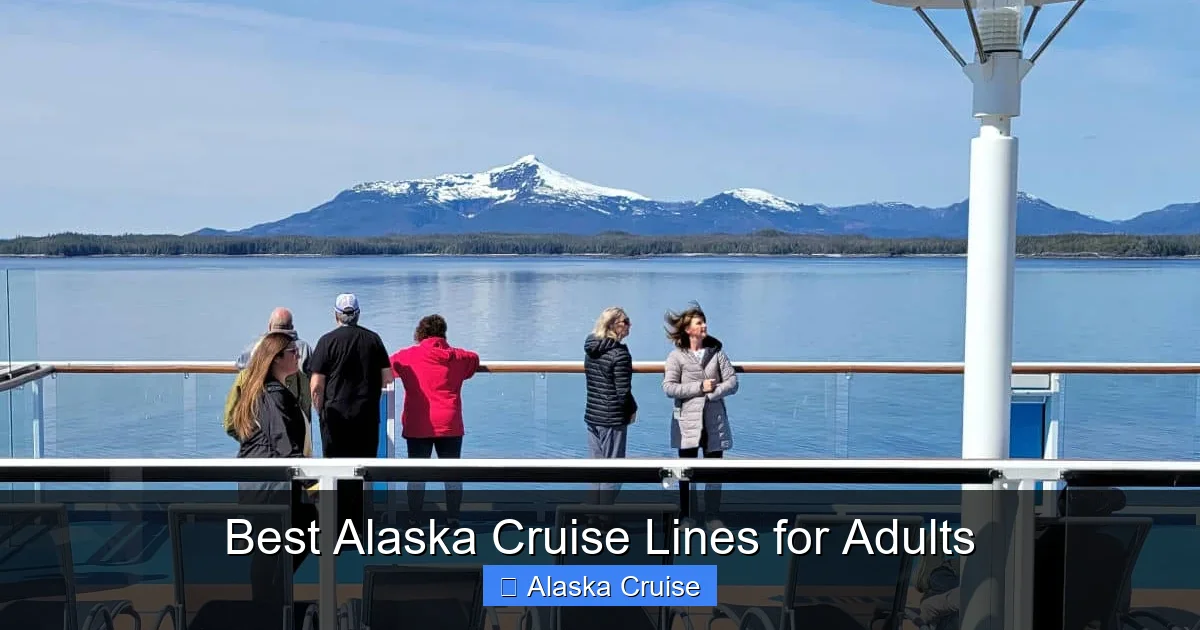 Best Alaska Cruise Lines for Adults