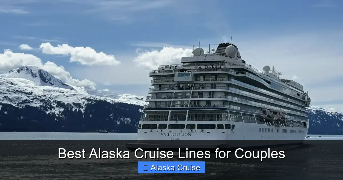 Best Alaska Cruise Lines for Couples