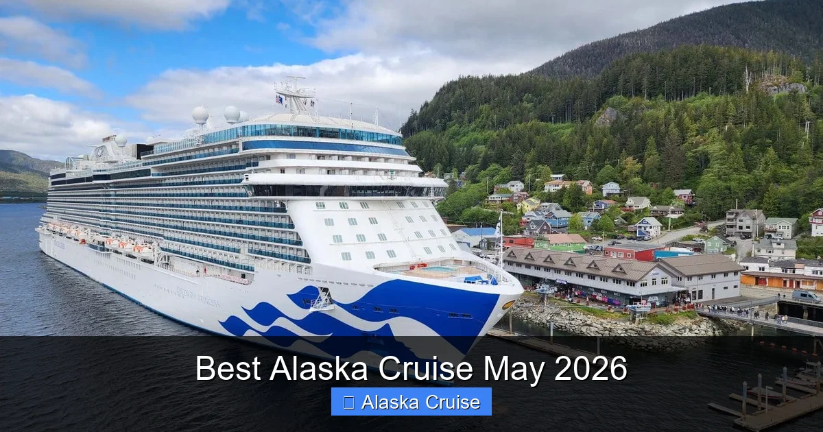 Best Alaska Cruise May 2026