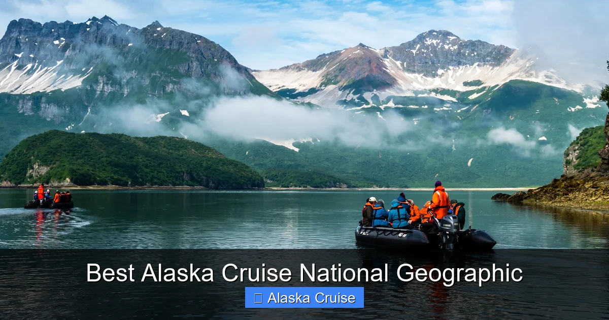 Best Alaska Cruise National Geographic