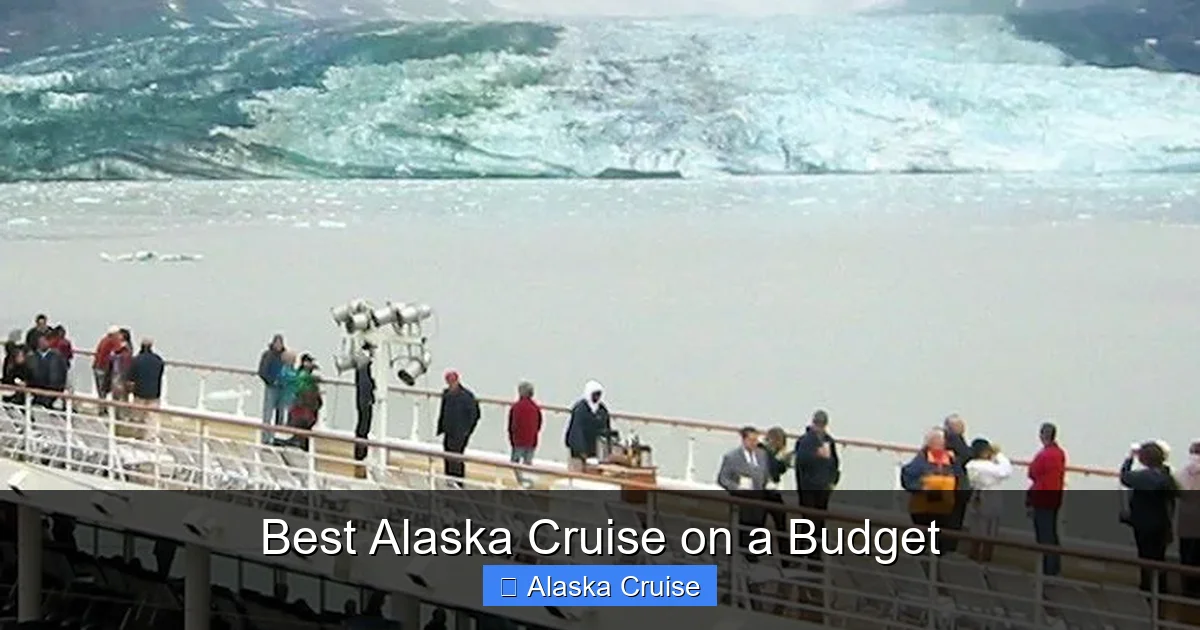 Best Alaska Cruise on a Budget