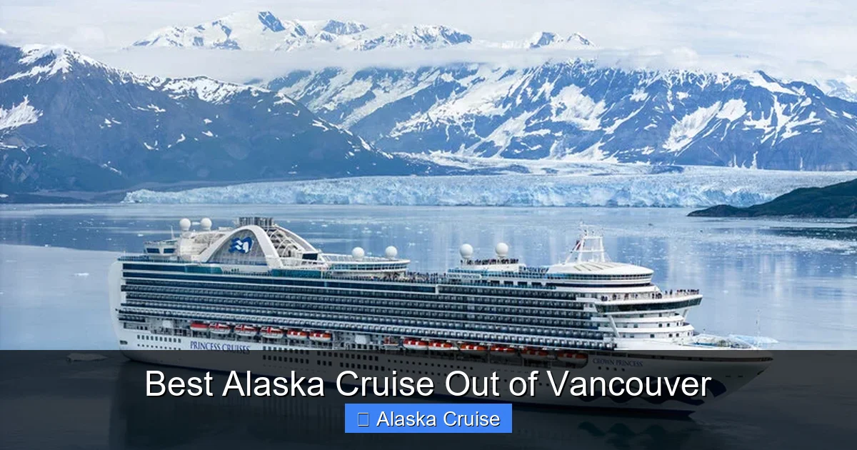 Best Alaska Cruise Out of Vancouver