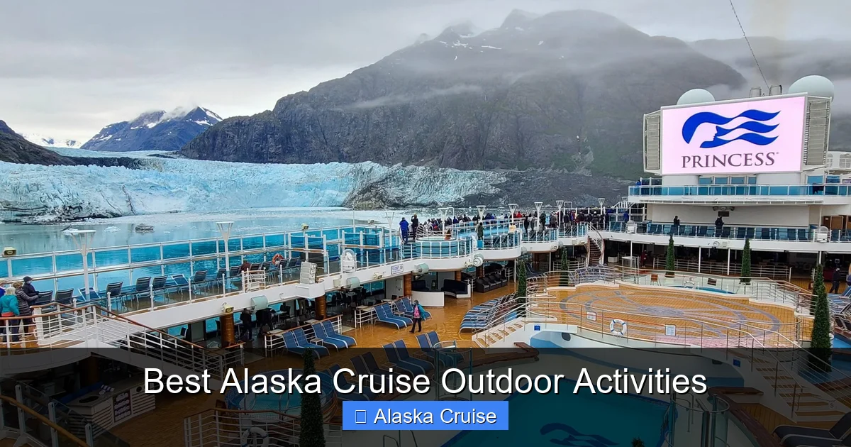 Best Alaska Cruise Outdoor Activities