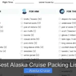 Best Alaska Cruise Packing List