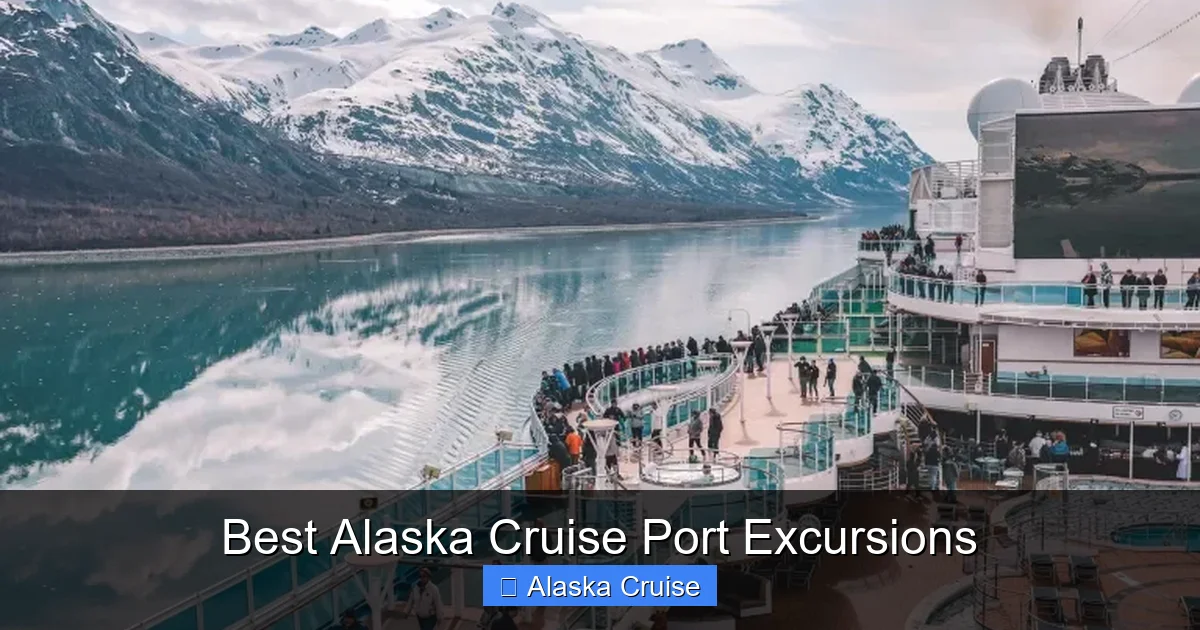 Best Alaska Cruise Port Excursions