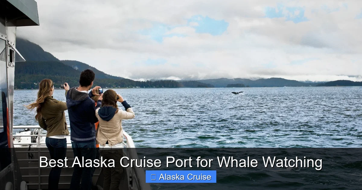 Best Alaska Cruise Port for Whale Watching