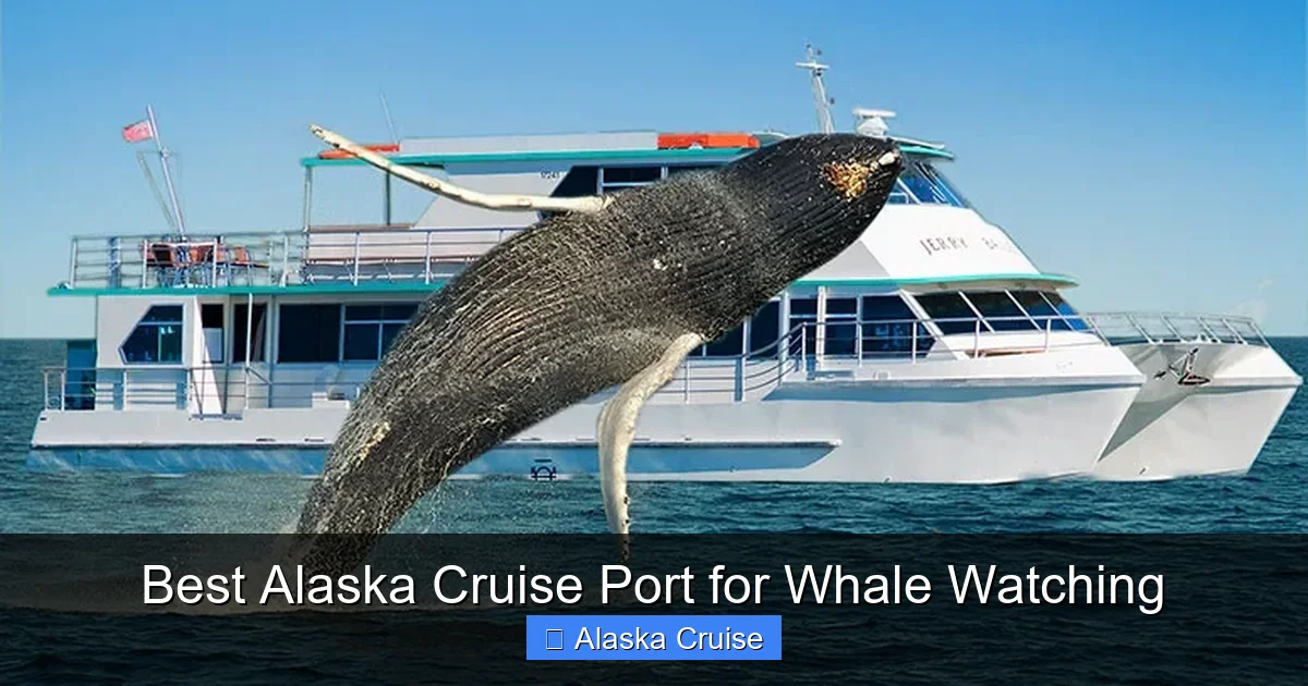 Best Alaska Cruise Port for Whale Watching