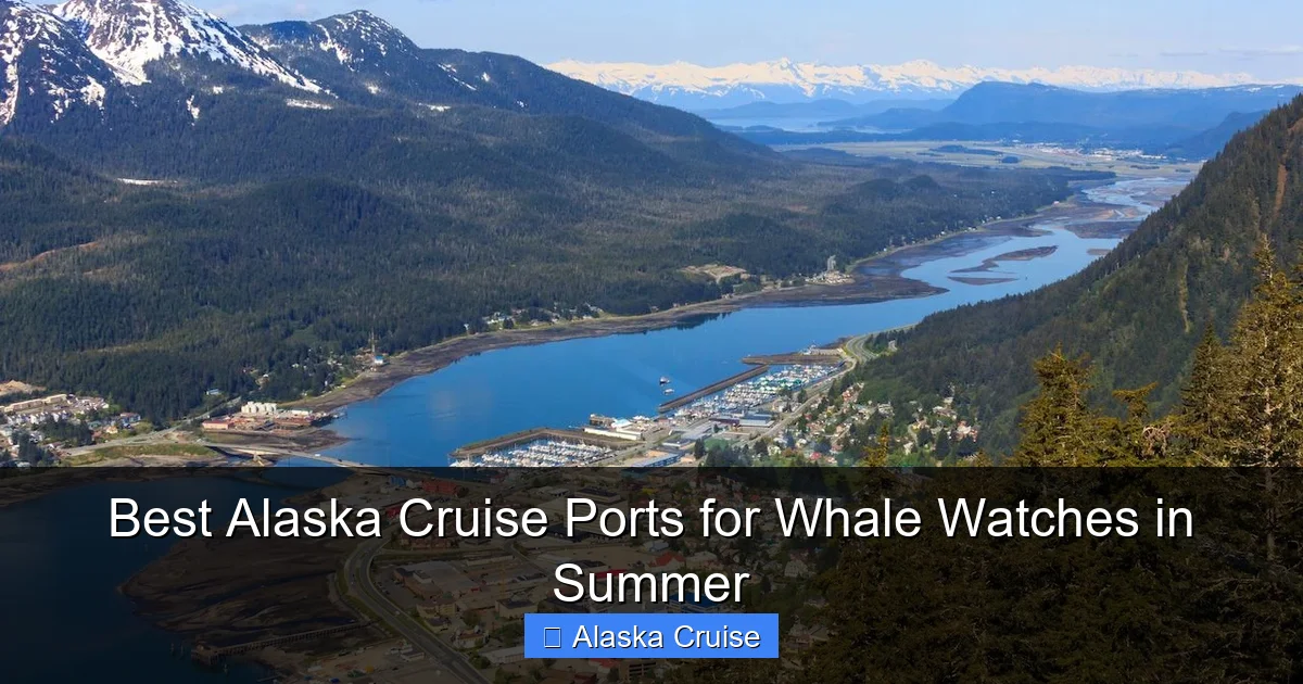 Best Alaska Cruise Ports for Whale Watches in Summer