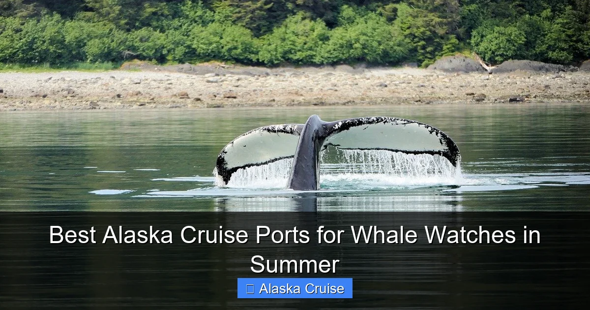 Best Alaska Cruise Ports for Whale Watches in Summer