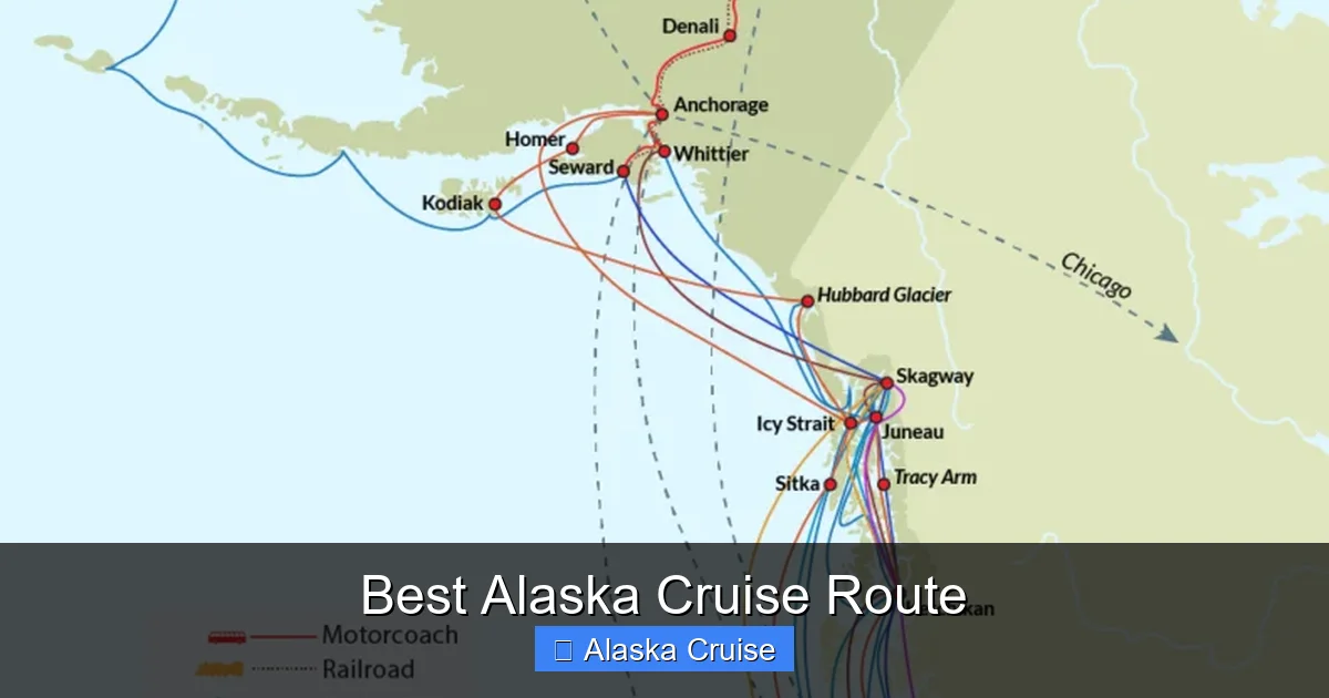 Best Alaska Cruise Route