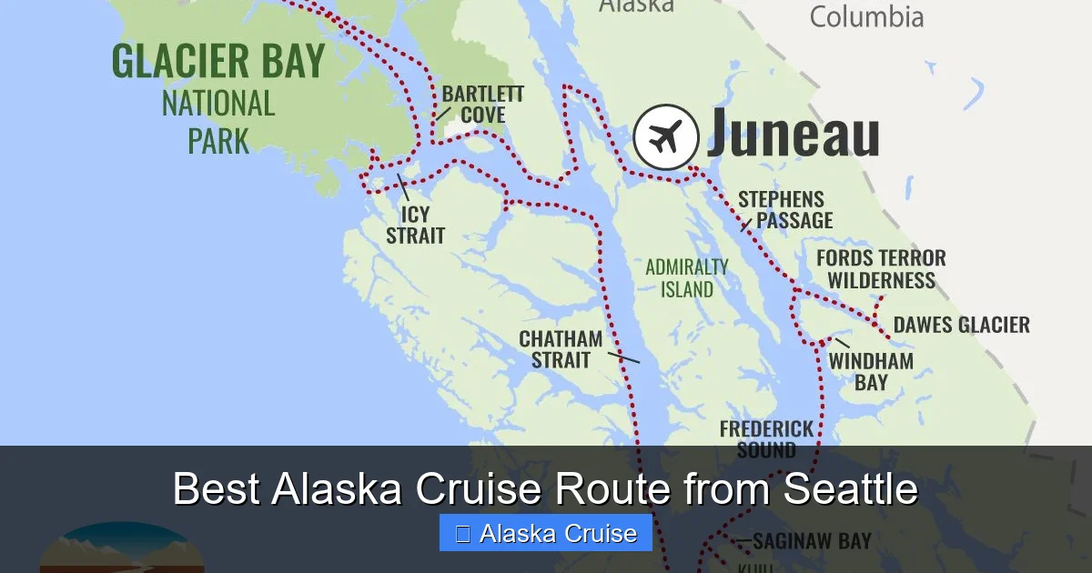 Best Alaska Cruise Route from Seattle