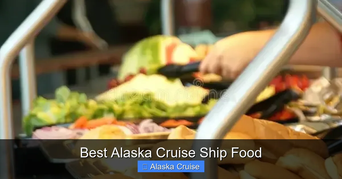 Best Alaska Cruise Ship Food