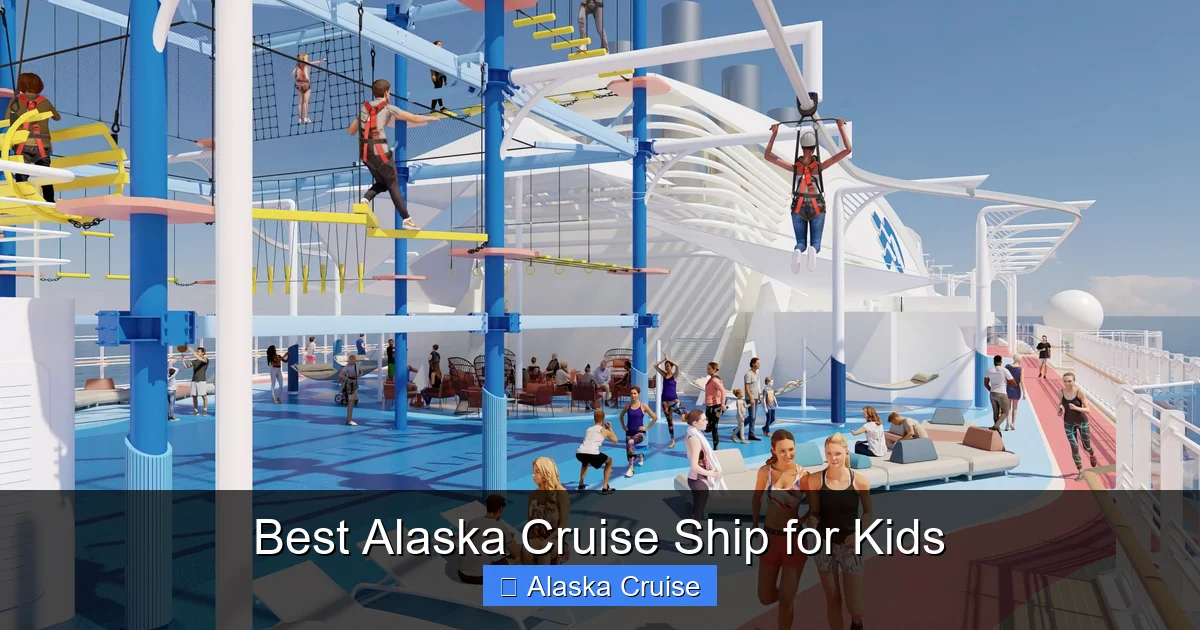 Best Alaska Cruise Ship for Kids