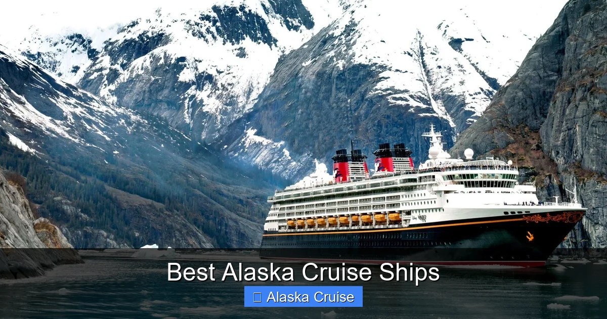 Best Alaska Cruise Ships