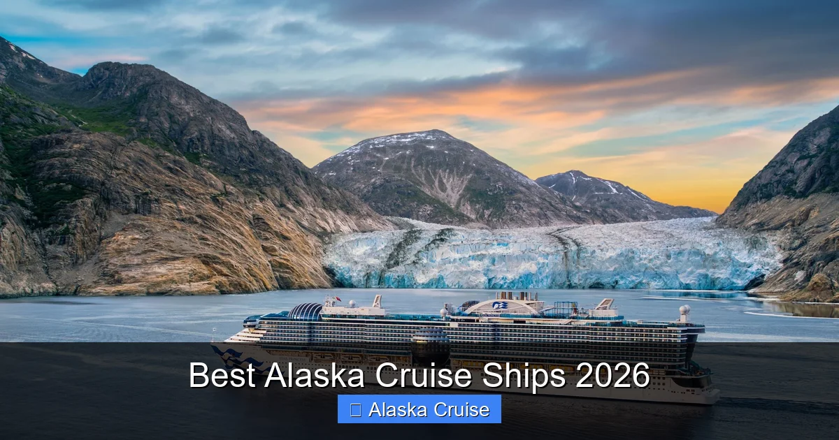 Best Alaska Cruise Ships 2026