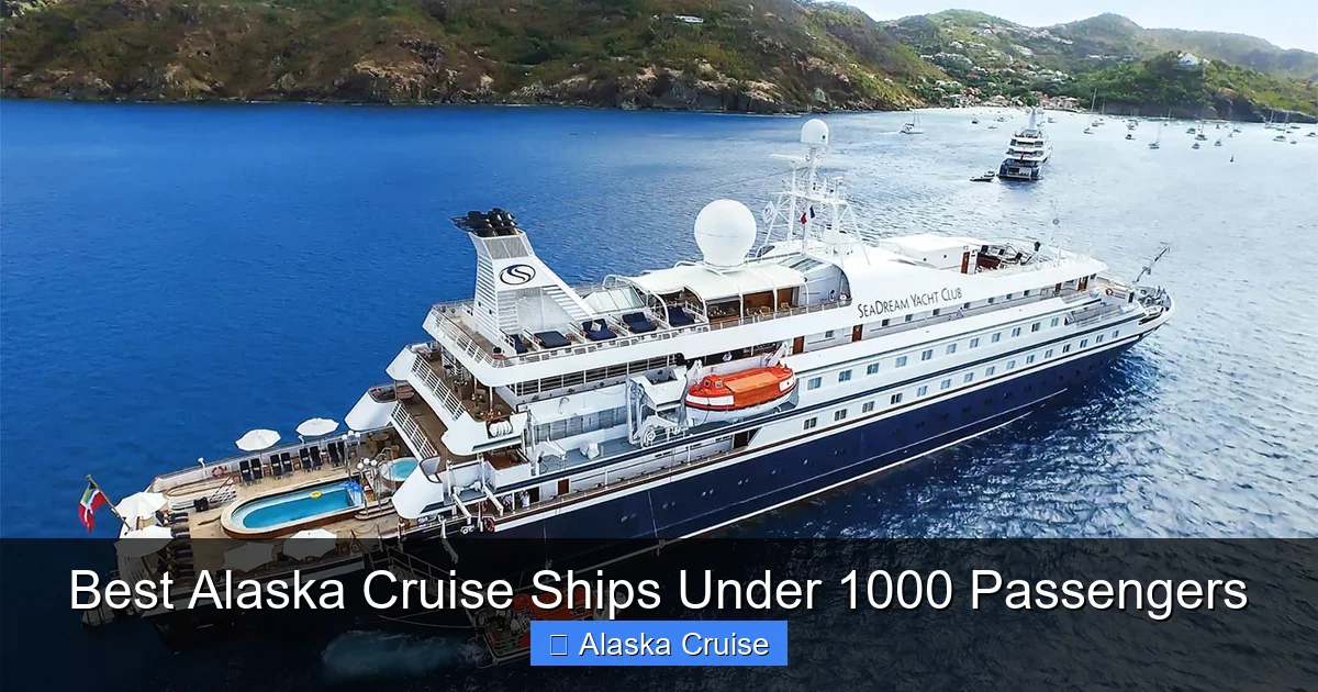 Best Alaska Cruise Ships Under 1000 Passengers