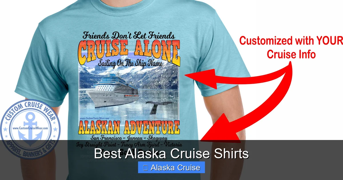 Best Alaska Cruise Shirts