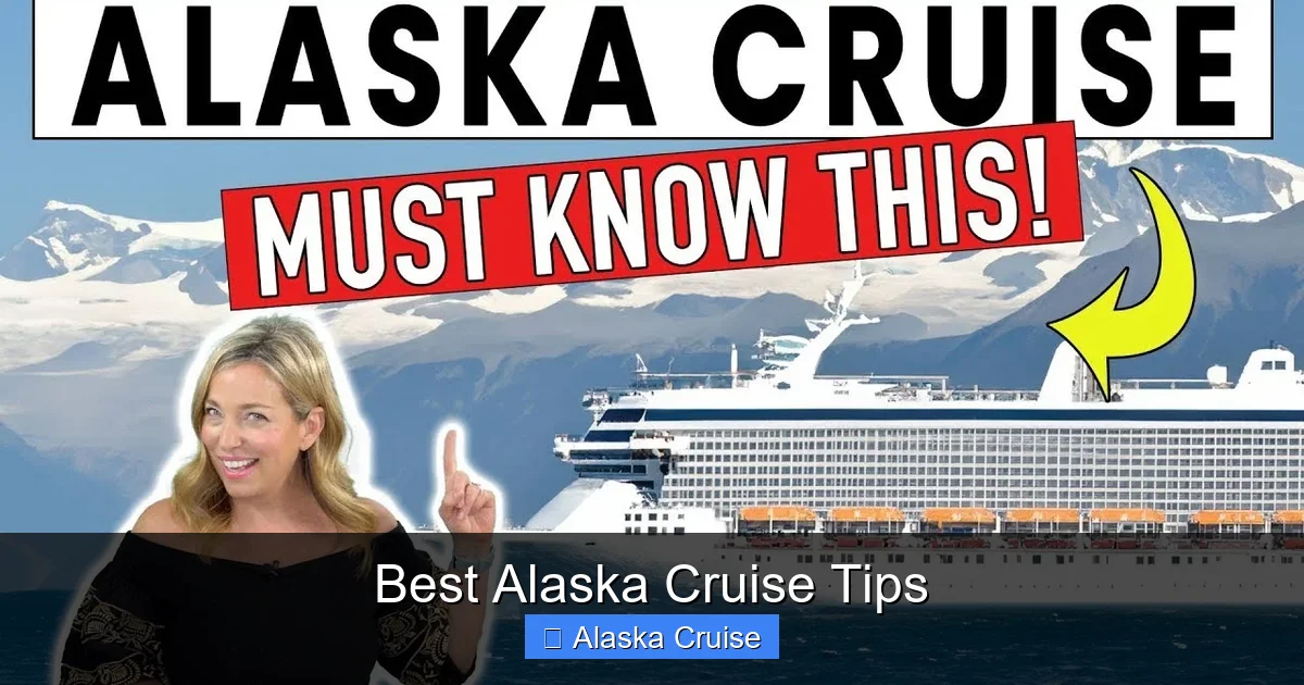 Best Alaska Cruise Tips
