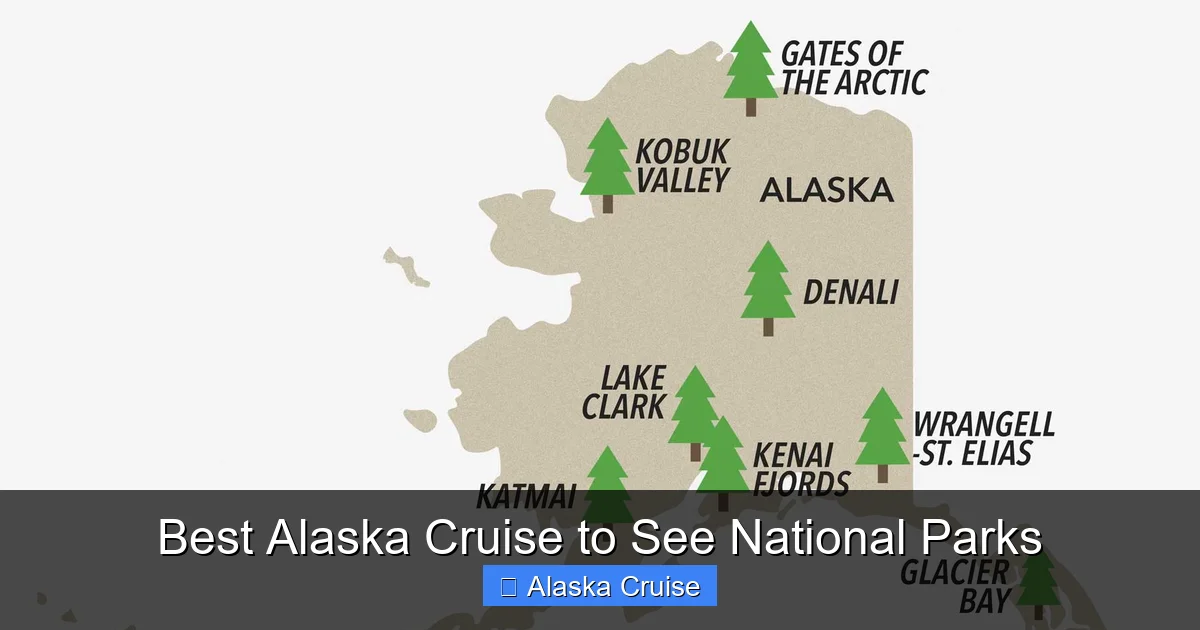 Best Alaska Cruise to See National Parks