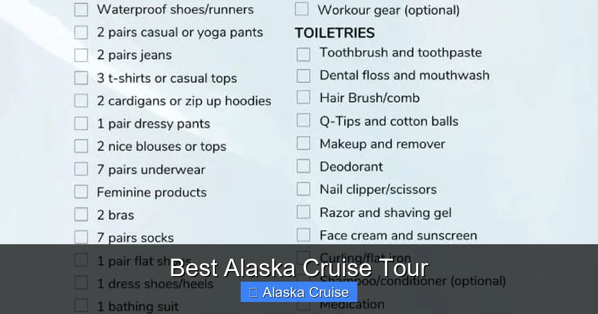 Best Alaska Cruise Tour